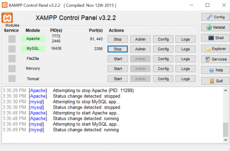 what is filezilla in xampp