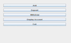 bank account management system in java