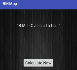 BMI Calculator In Android With Source Code - Codezips