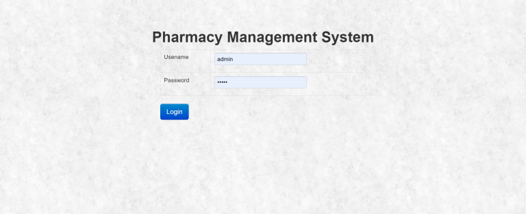 Pharmacy Management System In PHP With Source Code - Download Free ...