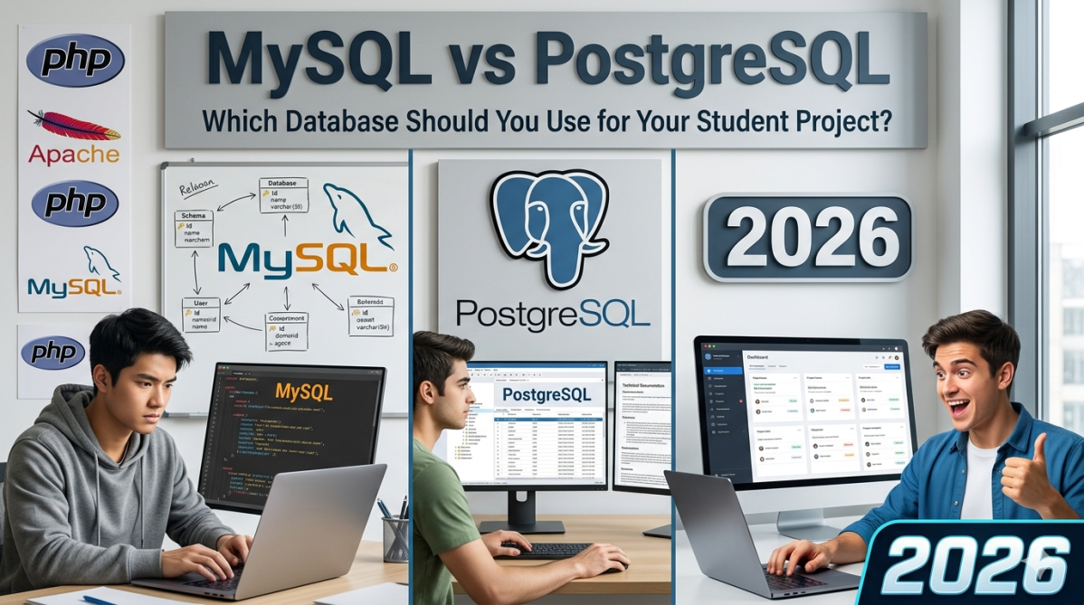 MySQL vs PostgreSQL – Which Database Should You Use for Your Student Project?