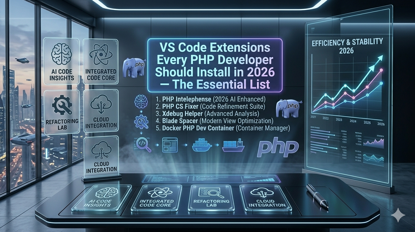 VS Code Extensions Every PHP Developer Should Install in 2026 - The ...