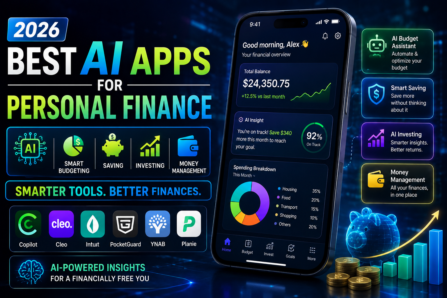 Best AI Apps for Personal Finance in 2026: Smart Budgeting, Saving ...