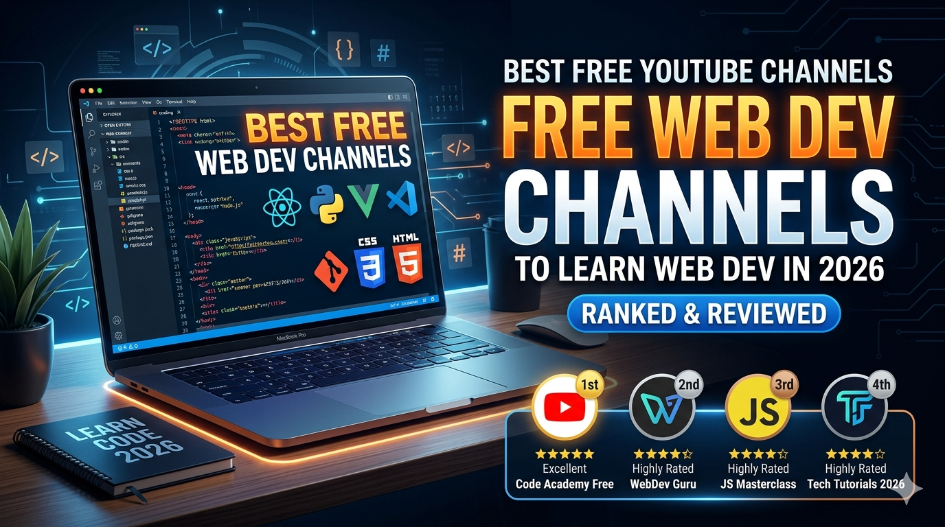 Best Free YouTube Channels to Learn Web Development in 2026 - Ranked ...